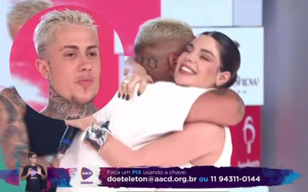 MC Daniel, MC Ryan e Gkay anunciam doação impressionante no palco do Teleton: “Vou doar também”