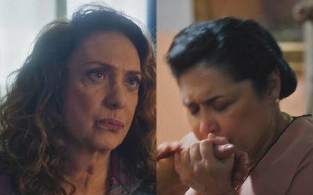 Terra e Paixão: Agatha se aproveita do amor de Angelina para se vingar de Antônio