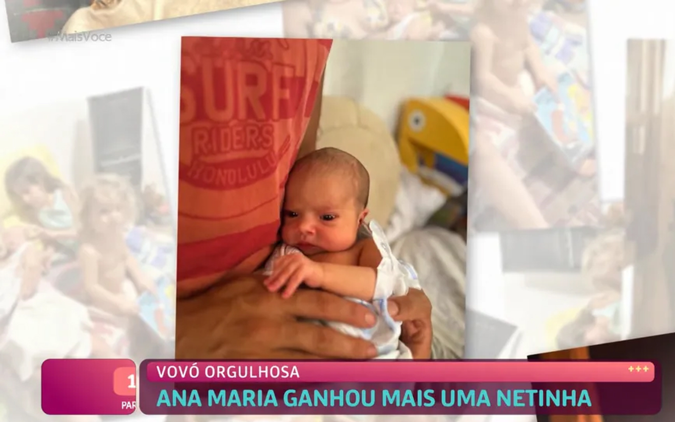 Nova neta de Ana Maria Braga no Mais Você