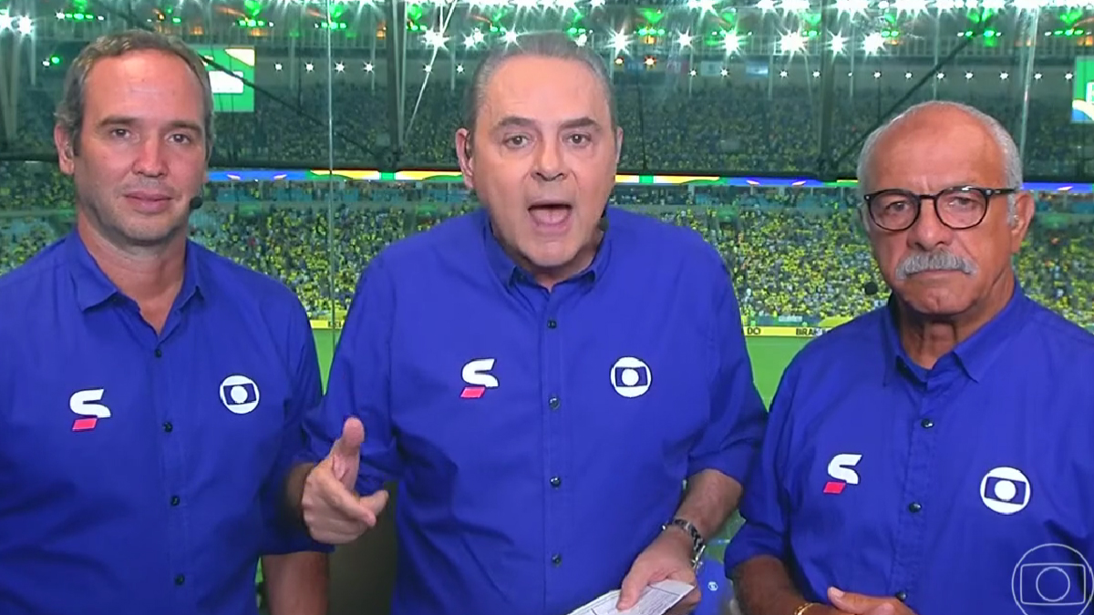 Globo comete terrível gafe em transmissão de Brasil x Argentina após confusão em jogo