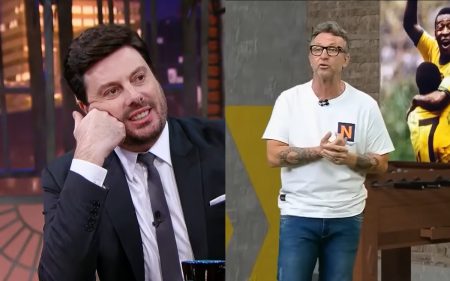 Os Donos da Bola explode na audiência e supera Datena; The Noite bate Fofocalizando no SBT