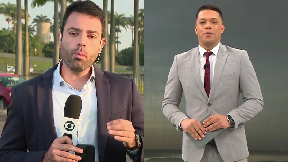 Repórter da Globo comete terrível gafe e chama âncora de “fralda” em telejornal