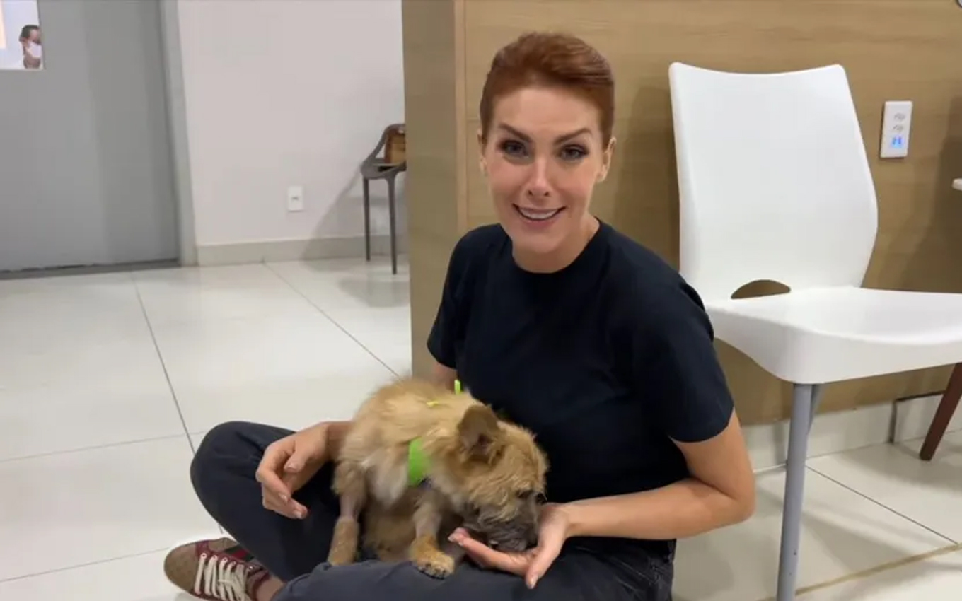 Cachorro salva Ana Hickmann e vídeo antigo viraliza por reação de Alexandre Correa