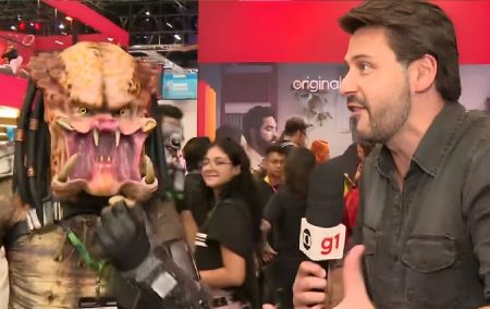 Repórter da Globo quebra regra e treta ao vivo na CCXP: “Quero foto!”