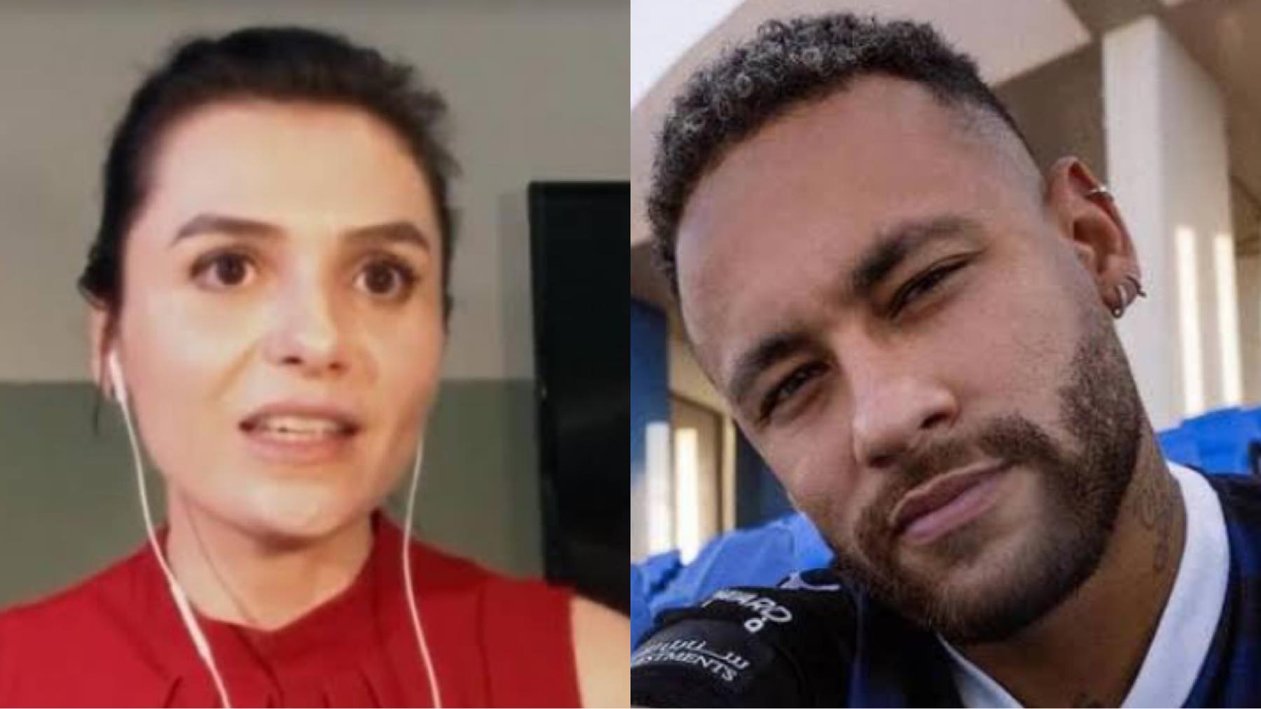 Monica Iozzi é surpreendida por crítica de taxista a Neymar e reage