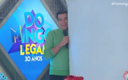 Domingo Legal volta com quadro famoso e Celso Portiolli fica em choque com surpresa: “Não tenho mais idade”