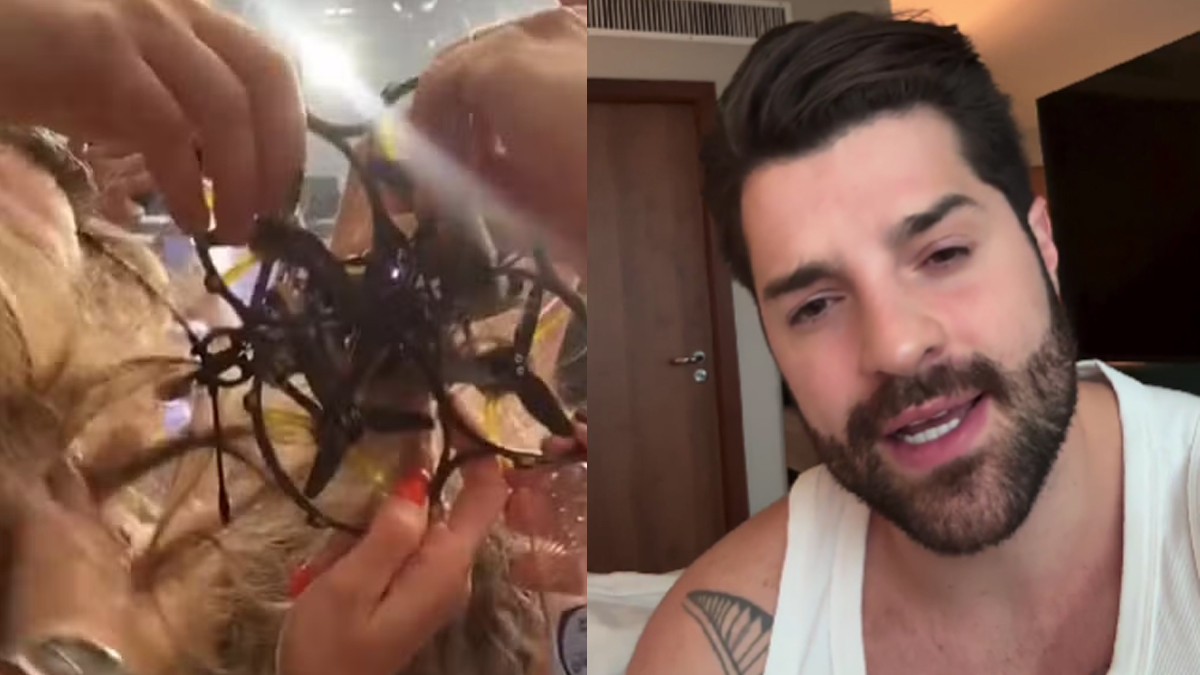 Drone de Alok fica preso em cabelo de fã e DJ faz desabafo após vídeo viralizar