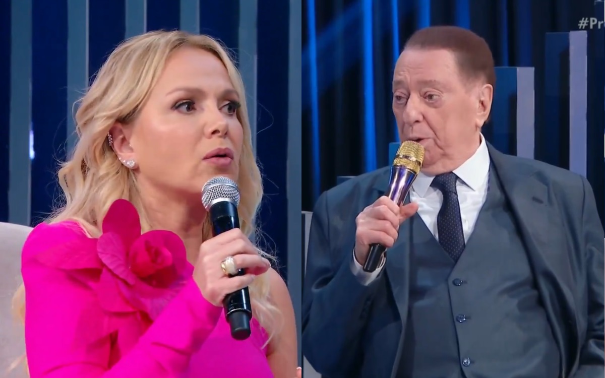 No SBT, Raul Gil pergunta se Eliana vai para a Globo e apresentadora surpreende com resposta