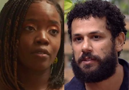 Clara Moneke dá bronca em fãs e exige o fim de ataques a Amaury Lorenzo