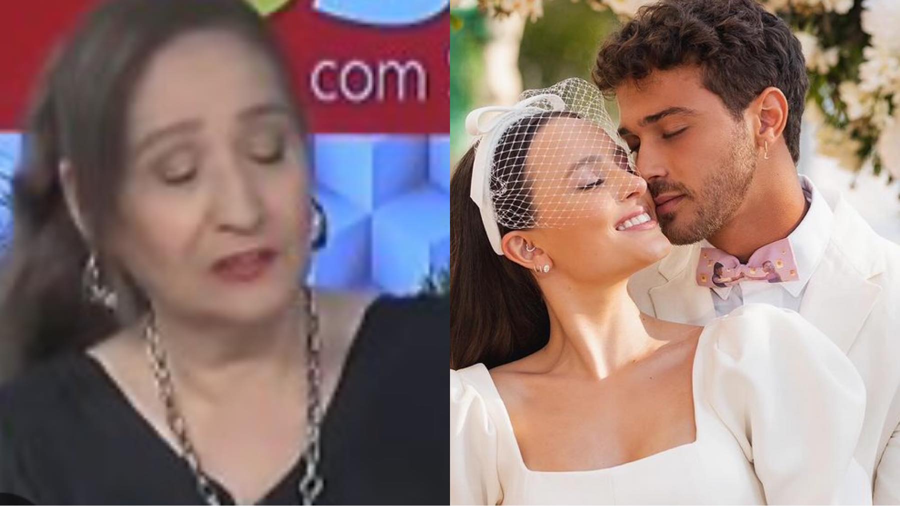 Sonia Abrão fica chocada com casamento de Larissa Manoela e debocha sem pena