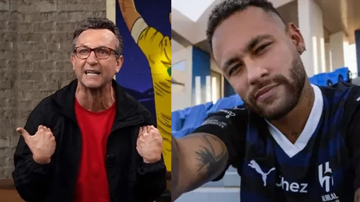 Craque Neto e Neymar