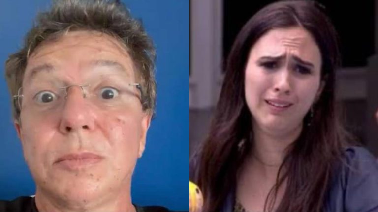 Boninho e Tatá Werneck