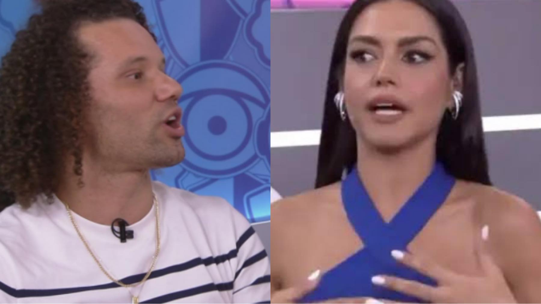 Thaís Fersoza e Maycon no Bate-Papo BBB 2024