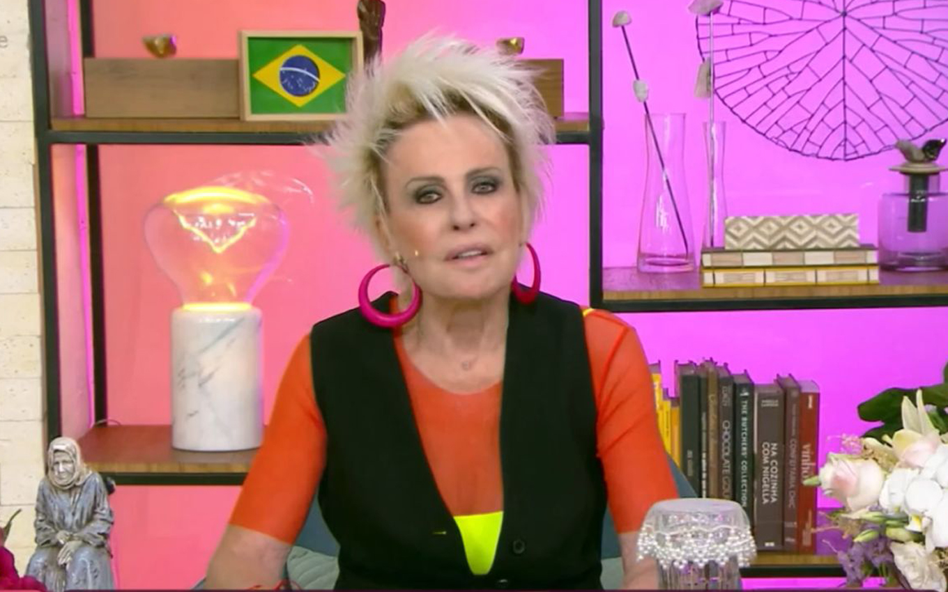 Ana Maria Braga quebra protocolo da Globo e desabafa sobre ato de 8/1: “Golpista”