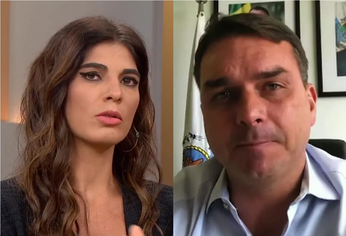 Na GloboNews, Andreia Sadi dá cortada em Flávio Bolsonaro em entrevista sobre polêmica