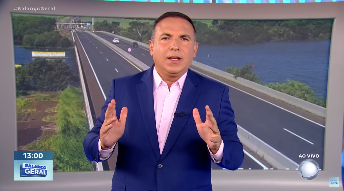 Balanço Geral SP assusta a Globo e bate recorde de audiência com Reinaldo Gottino