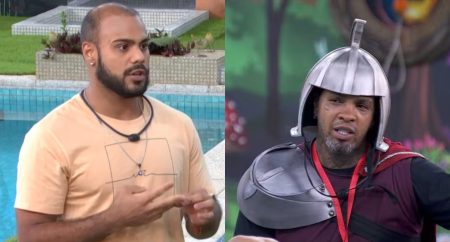 Rodriguinho se irrita com fala de Marcus Vinicius após atender Big Fone no BBB 2024