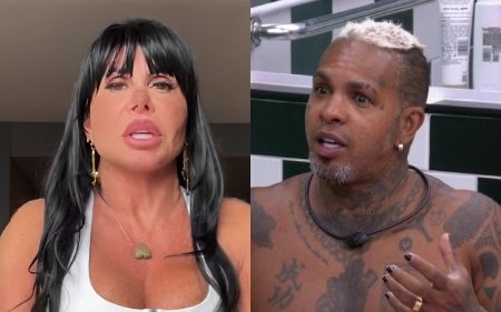 Gretchen esculacha Rodriguinho após fala machista no BBB 2024: “Boçal!”