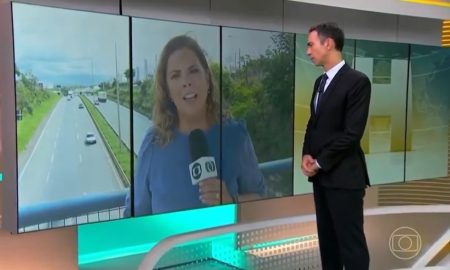 Mulher invade Jornal Hoje, grita a favor de Bolsonaro e pega a todos de surpresa: “Globo lixo”