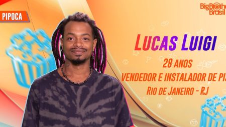 BBB 2024: Pipoca “raiz”, Lucas Luigi é instalador de piso e grande dançarino