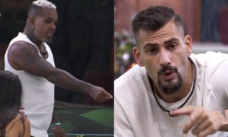 Rodriguinho aumenta história para Wanessa Camargo e Alane após atrito com Nizam no BBB 2024: “Pode parar!”