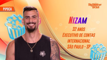 BBB 2024: Nizam é mais um solteiro do elenco, já viajou para 32 países e expõe assalto recente