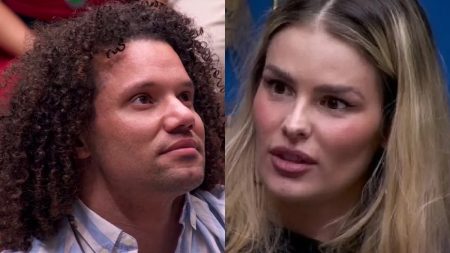 Maycon pede para Yasmin Brunet não abraçá-lo caso seja eliminado do BBB 2024 e provoca reações