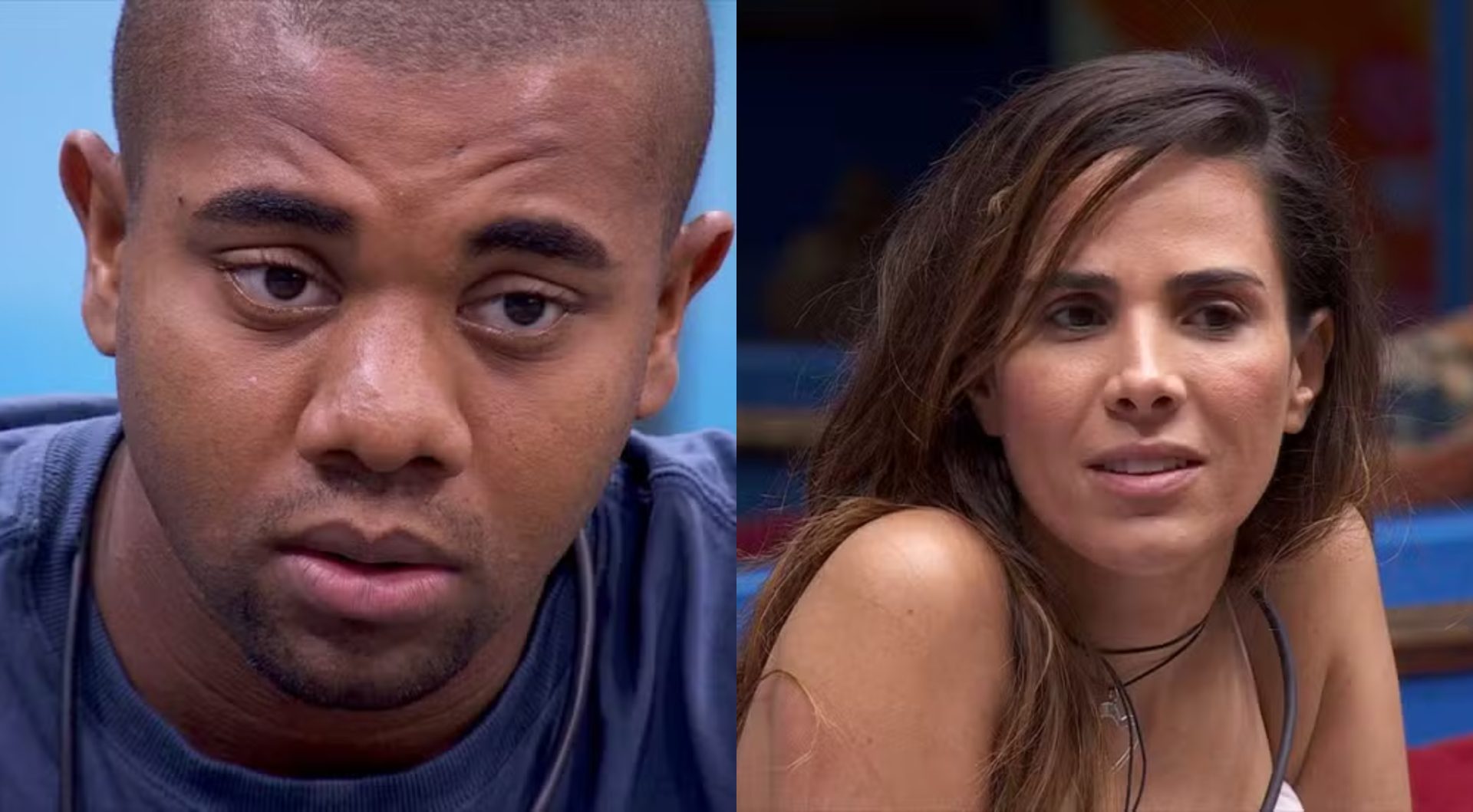 Wanessa confronta Davi sobre fala contra Camarotes (Imagem: Reprodução/Globo - RD1)