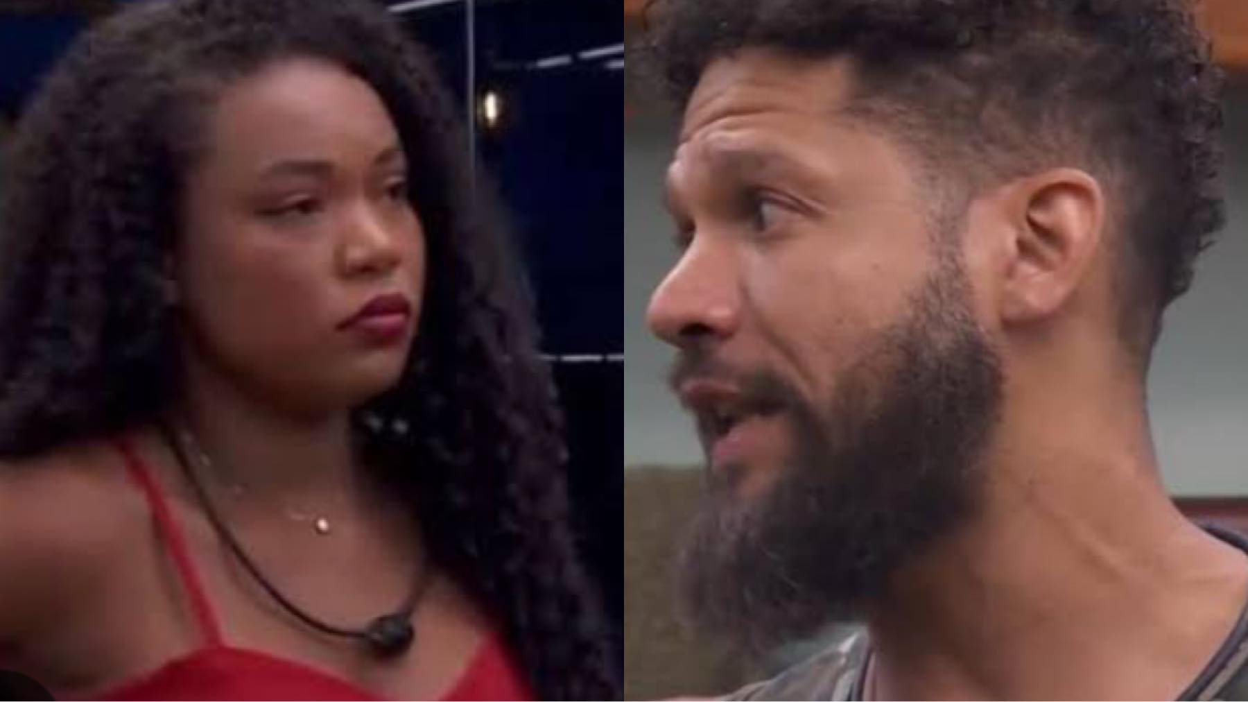 Thalyta flagra Juninho falando dela e confronta na cara dura no BBB 2024