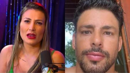 Andressa Urach surpreende ao revelar se já teve relações íntimas com Cauã Reymond