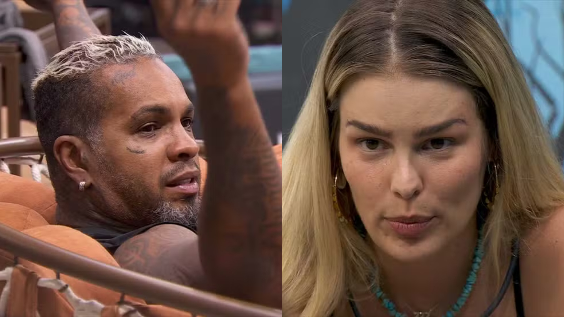 Rodriguinho volta a criticar alimentação de Yasmin Brunet (Imagem: Reprodução/Globo - RD1)