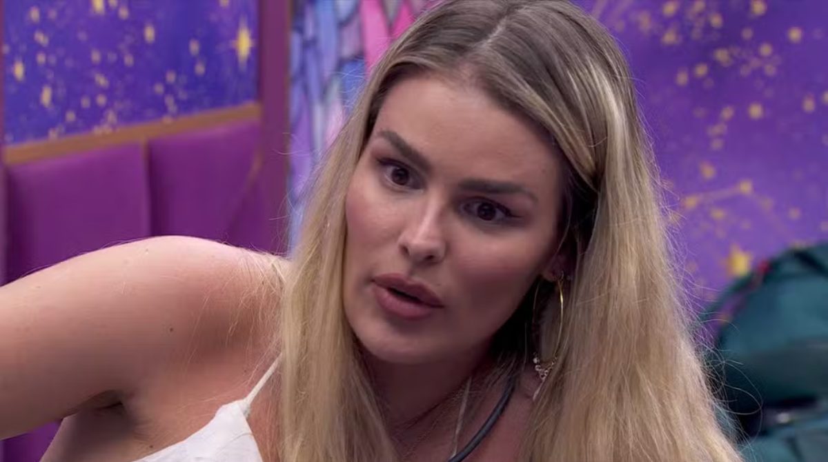 Yasmin Brunet quer saber sobre falas machista no BBB 2024 (Imagem: reprodução/Globo)