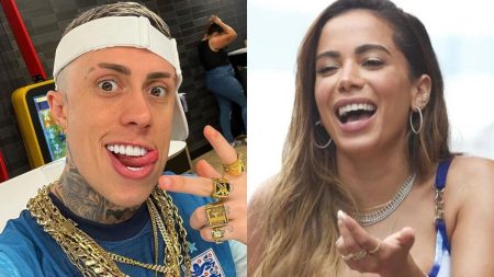 MC Daniel surge com Anitta em clique ousado e faz pedido aos fãs