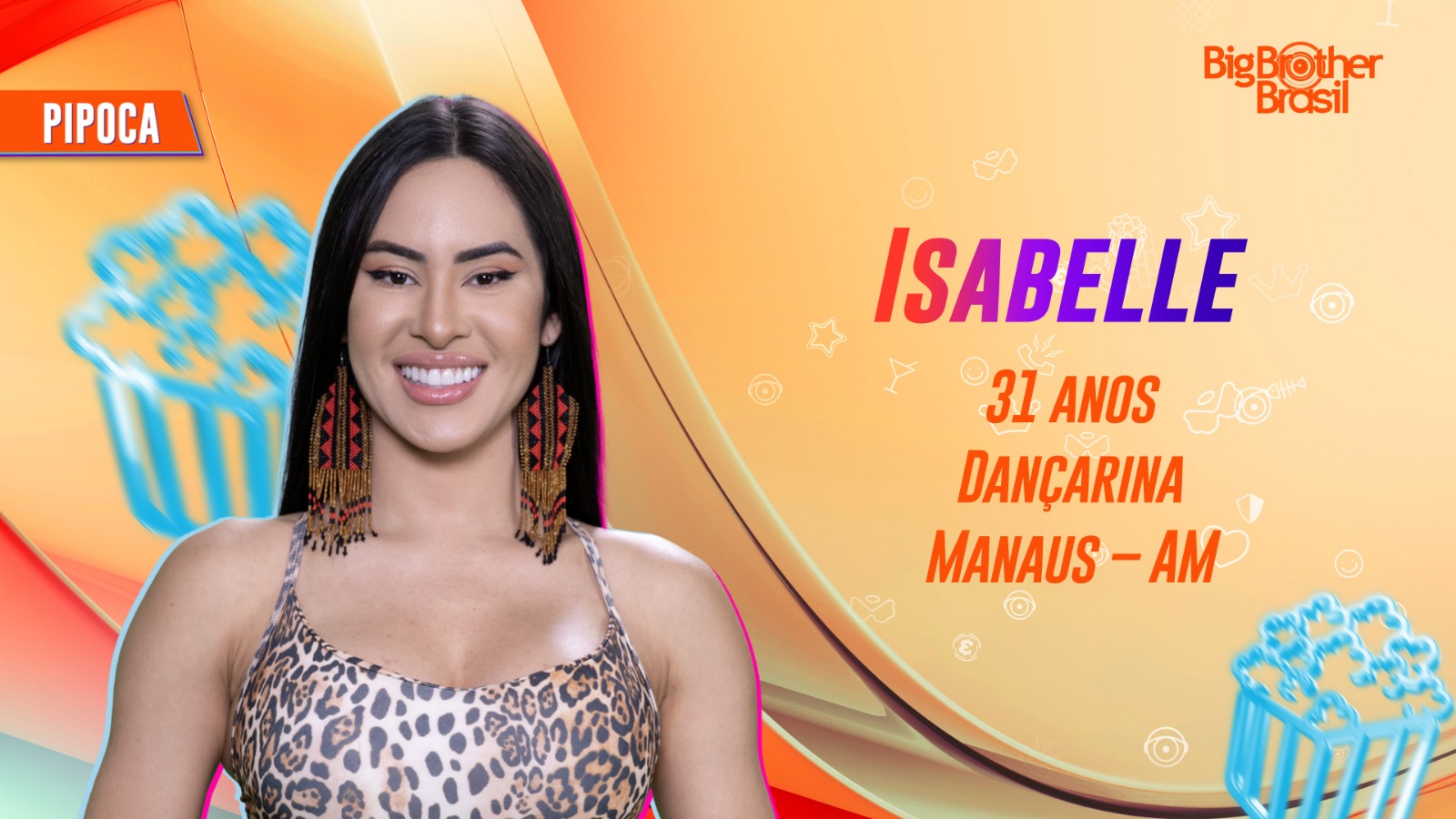 Isabelle é a nova participante do BBB 2024 (Imagem: Divulgação/ Globo)