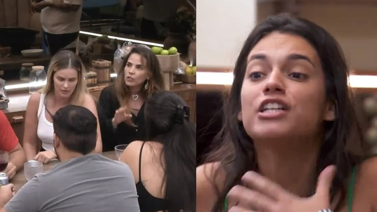 Após confusão por estalecas, Yasmin, Wanessa e Alane fazem barraco no BBB 2024