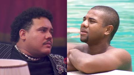 Em festa do BBB 2024, Lucas e Yasmin Brunet definem Davi como alvo para o paredão