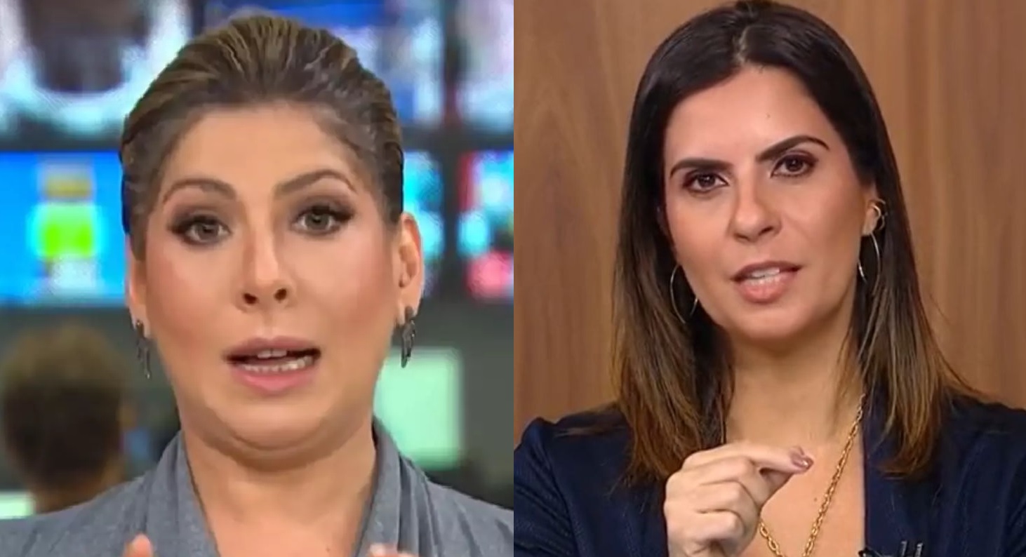 Climão? Daniela Lima e Camila Bomfim trocam indiretas e farpas ao vivo na GloboNews