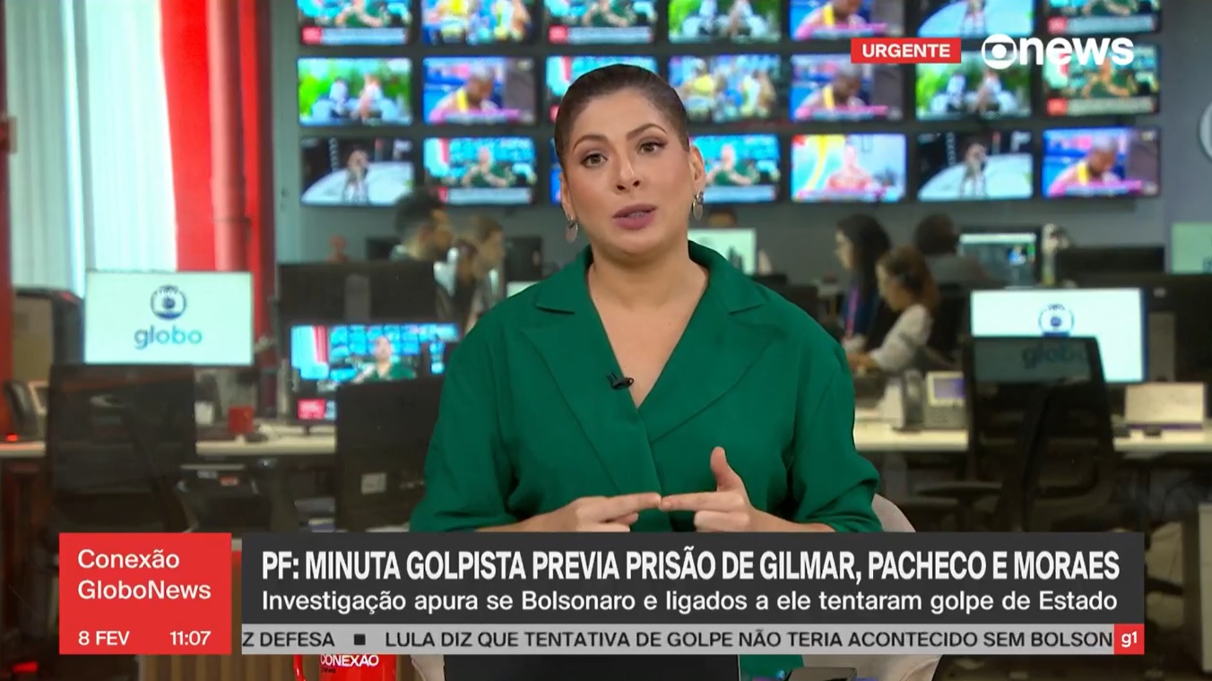 Dia terrível para Bolsonaro faz GloboNews conquistar audiência histórica em 2024