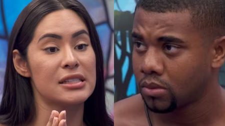 Isabelle coloca Davi contra a parede no BBB 2024 e desabafa após desentendimento
