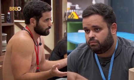 Matteus defende Davi e dá voadora em Michel no BBB 2024: “Macetando”