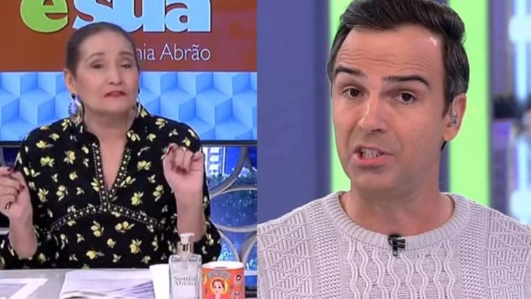 Sonia Abrão critica postura de Tadeu Schmidt