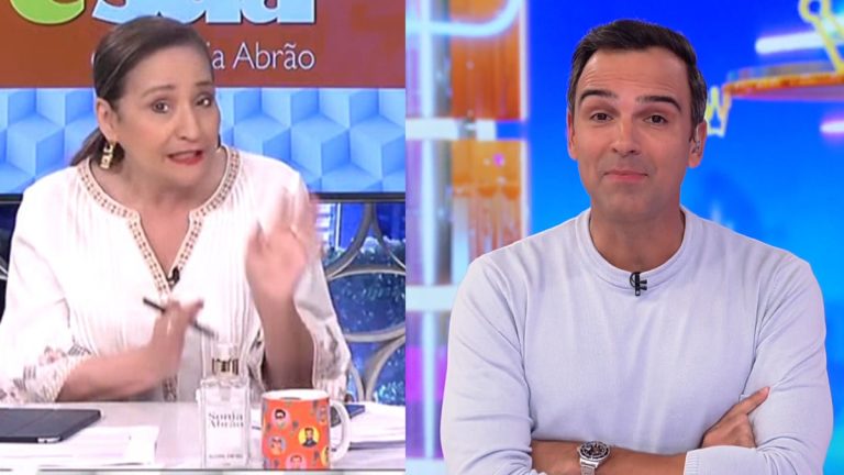 Sonia Abrão critica atitude de Tadeu Schmidt
