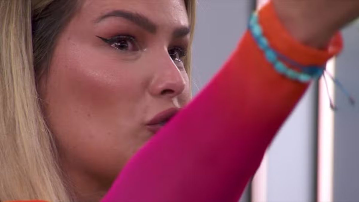 Yasmin Brunet chora após conversa com Davi (Imagem: Reprodução/Globo)