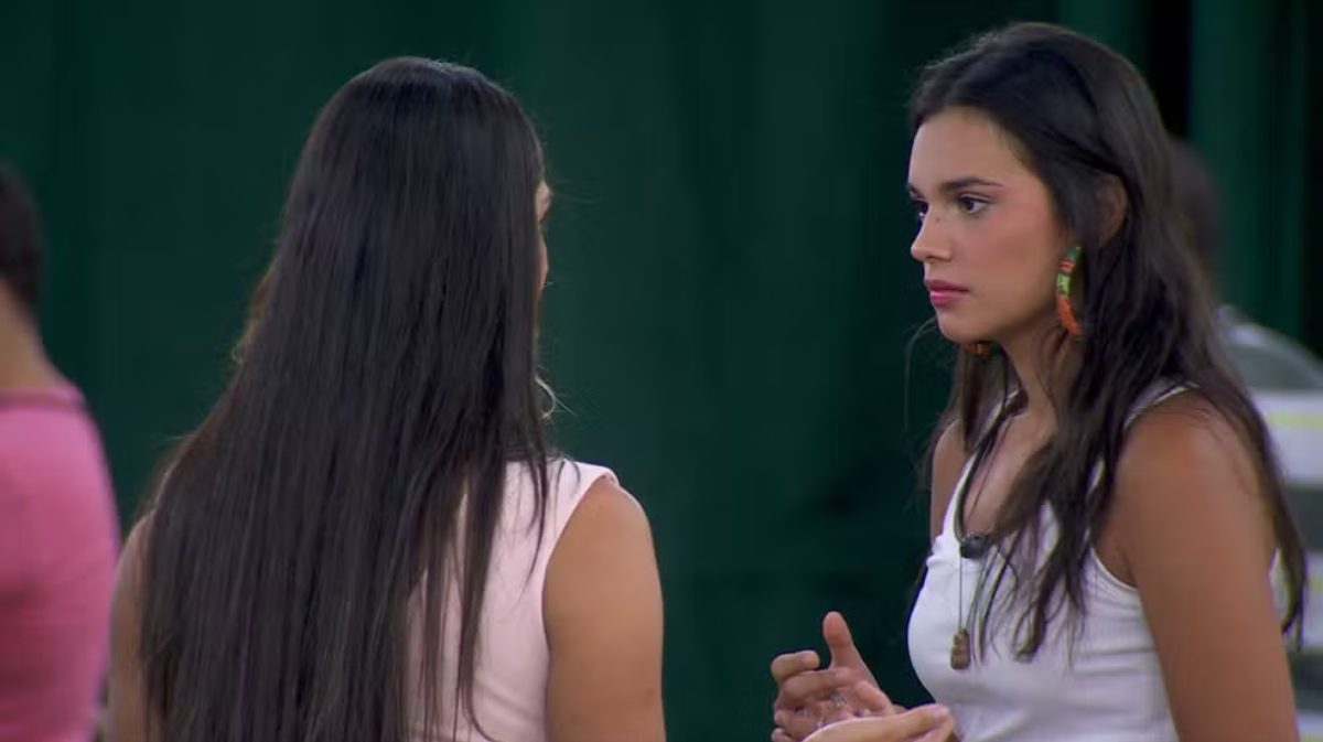 Alane se questiona após saída de Juninho (Imagem: Reprodução/Globo)