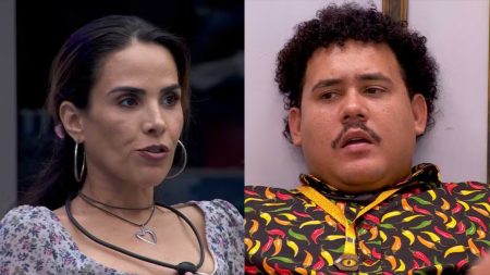 Após vazar informação, Lucas se irrita e confronta Wanessa Camargo no BBB 2024: