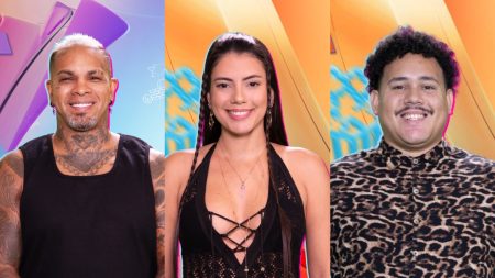 Com novidades, Rodriguinho, Fernanda e Lucas Henrique estão no paredão do BBB 2024