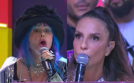 Baby do Brasil tenta pregar durante Carnaval de Salvador e leva alfineta de Ivete Sangalo