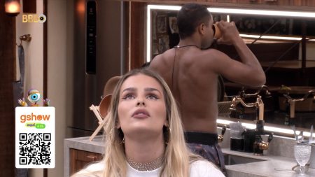 Yasmin Brunet se irrita após ser chamada de ‘inútil’ por Davi durante ao vivo do BBB 2024