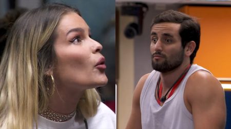 Yasmin Brunet surta com Matteus após ser chamada de inútil por Davi no BBB 2024