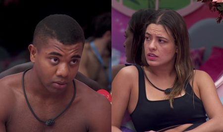 Beatriz pede para Giovanna cair no paredão e se desentende com Davi no BBB 2024